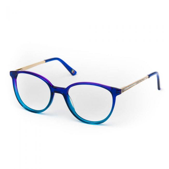 Occhiali Da Vista Donna Acetato Glitter Lusso Mod. 1016V