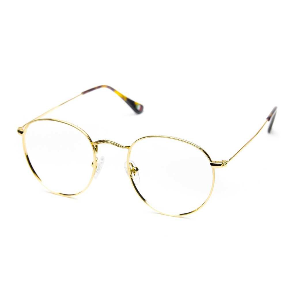 Occhiali da vista unisex metallo titanio arrotondati Mod. Muy1042V - immagine 4